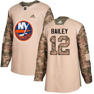 Kinder New York Islanders Eishockey Trikot Josh Bailey #12 Authentic Camo Veterans Day Practice